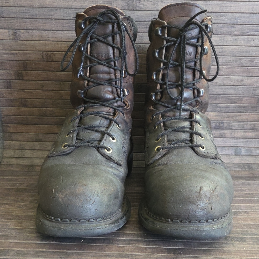 Red Wing 4435 Waterproof Met Guard Boots Size 11.5D (Steel Toe) Pre-Owned